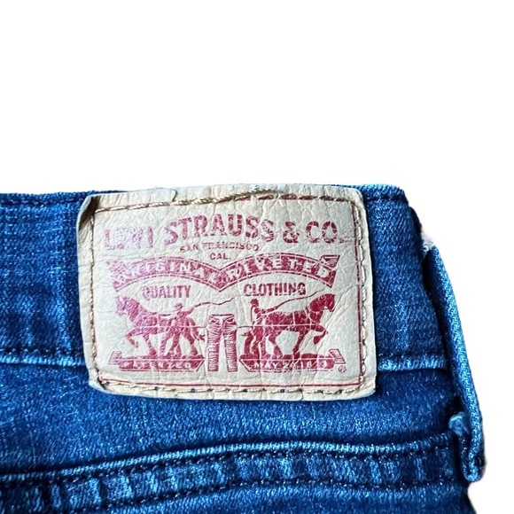Levi's Women's 505 Straight Blue Jeans Size 32 ( US 14 ) Desert Daze Classic - Picture 7 of 7